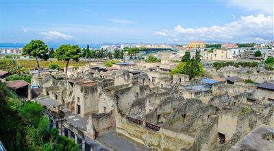 Antike Stätte Herculaneum